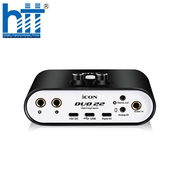 Trải nghiệm âm thanh 24-bit với Sound card Icon Dou 22