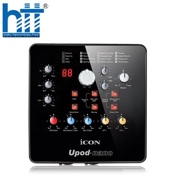 Icon Upod Nano – sound card hát live online chất lượng cao.