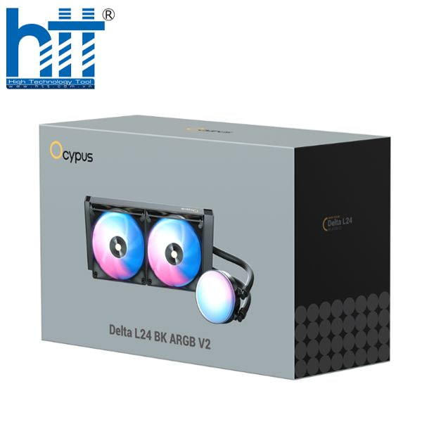 Tản Nhiệt Nước Ocypus Delta L24 BK ARGB V2 – Hiệu năng tối đa cho PC.