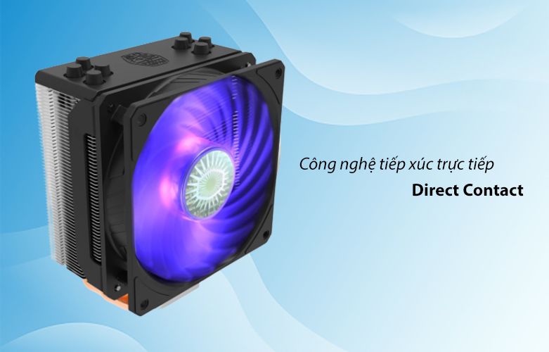 Tản nhiệt khí Cooler Master Hyper 212 RGB | Công nghệ tiếp xúc trực tiếp Direct Contact