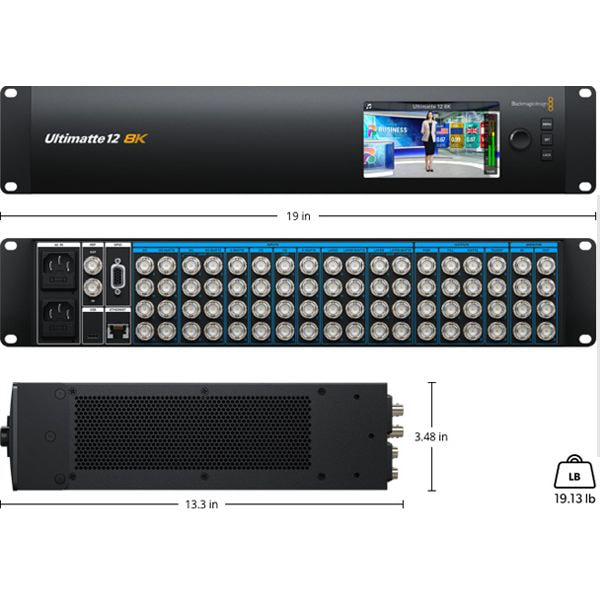 Ultimatte 12 8K mang đến workflow 8K mạnh mẽ cho đài truyền hình và XR Studio.