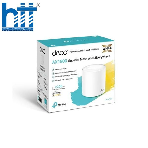 Deco X20 AX1800 – Wi-Fi mạnh, phủ sóng toàn diện