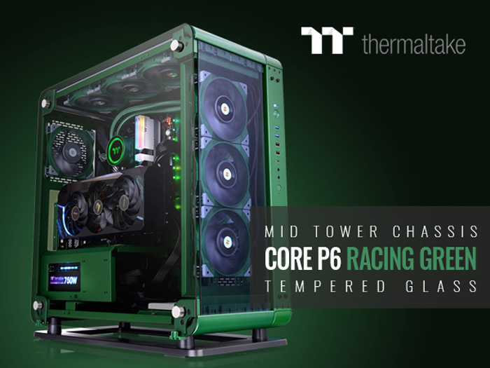 THERMALTAKE CORE P6 RACING GREEN