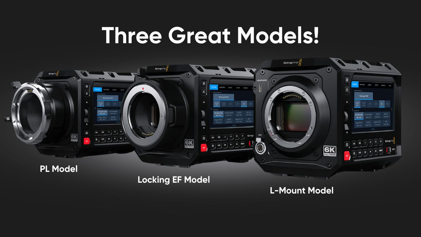 Quay 6K RAW, livestream RTMP/SRT và hậu kỳ mạnh mẽ với Blackmagic PYXIS 6K!