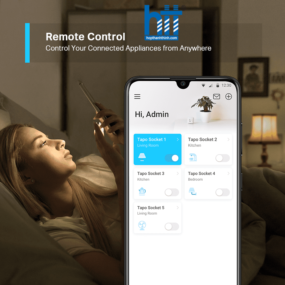 Ổ cắm điện Wifi thông minh TP-Link Tapo P100