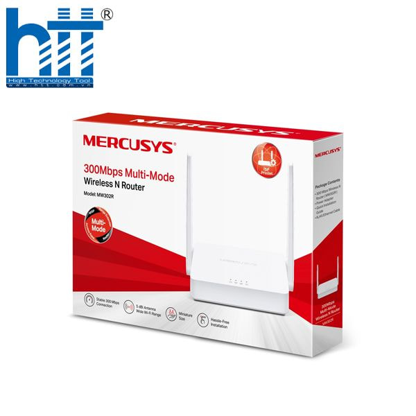 Router Mercusys MW302R – Wi-Fi ổn định, tốc độ 300Mbps