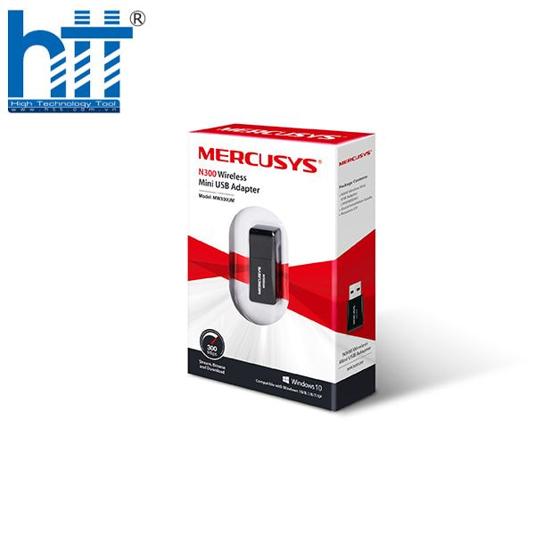 Tốc độ 300 Mbps, Wi-Fi chuẩn N mạnh mẽ.