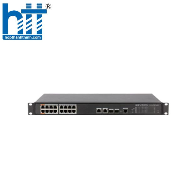 Hợp Thành Thịnh - Switch POE 16 cổng KBVISION KX-CSW16-PF 