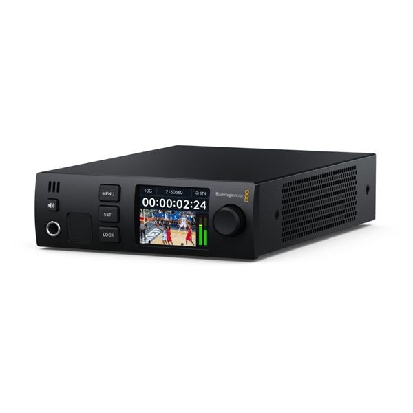 Chuyển đổi SDI, HDMI và SMPTE-2110 cực kỳ linh hoạt với Blackmagic 2110 IP UpDownCross 12G.
