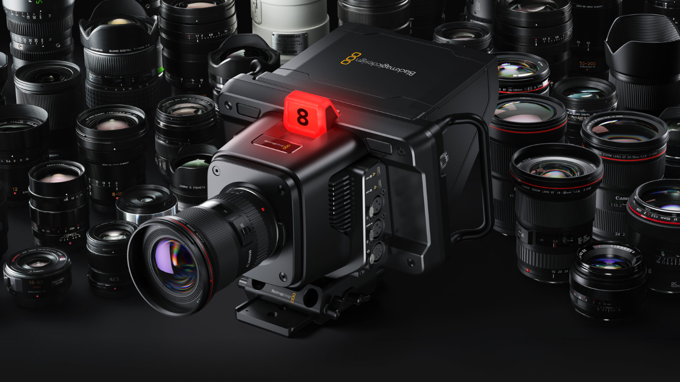 Nâng cấp livestream với Blackmagic Studio Camera 4K Plus G2 Ultra HD.