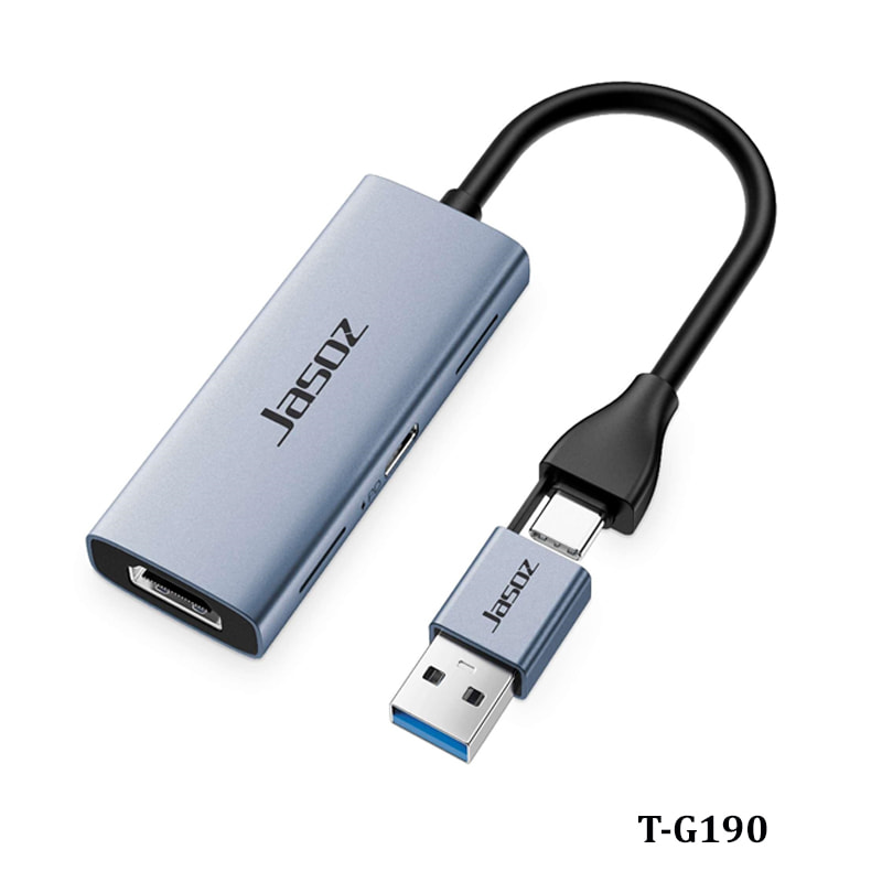 Video Capture Card 4K Có cổng sạc PD100W 