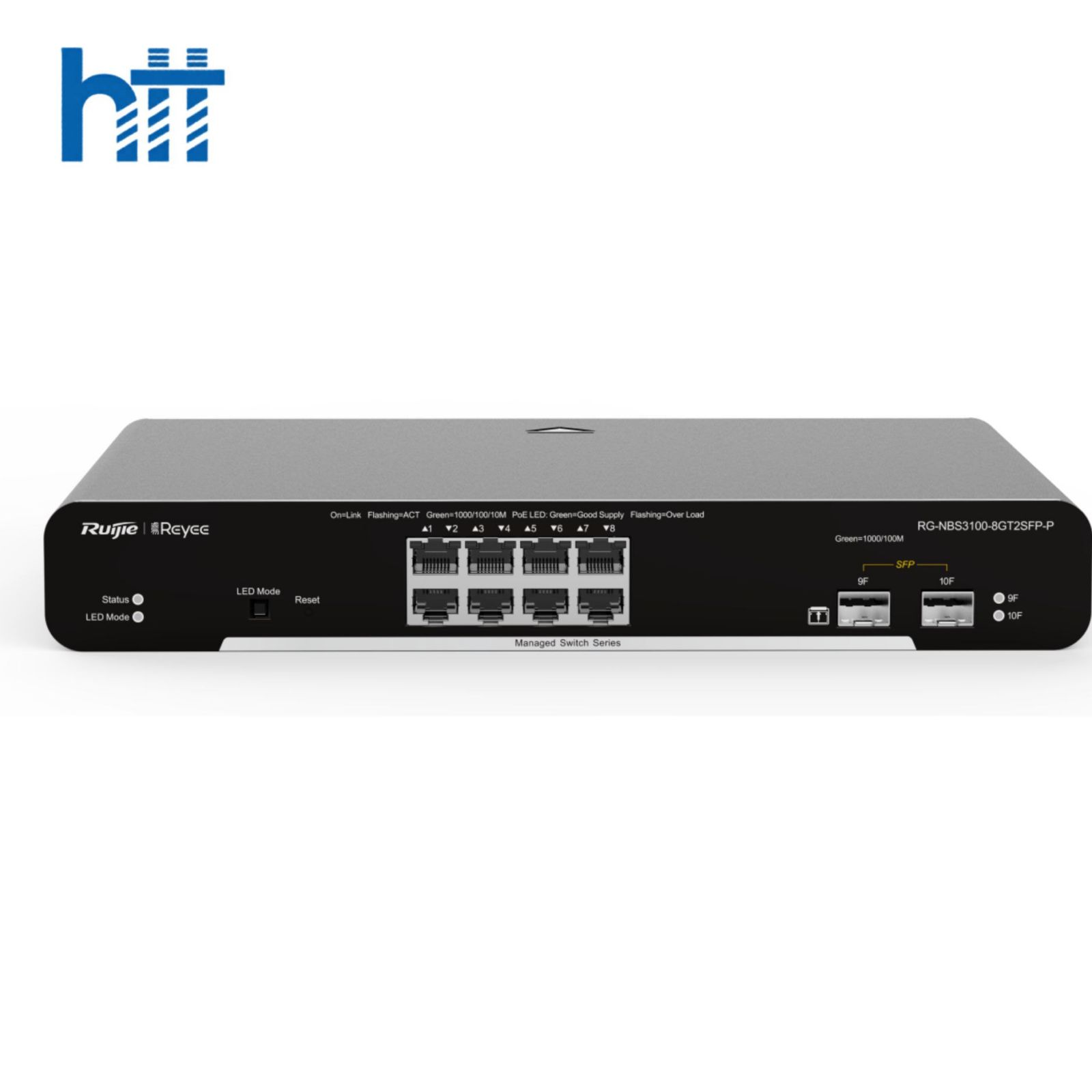 Trung tâm kết nối mạng Ruijie RG-NBS3100-8GT2SFP-P