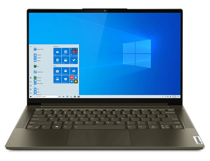 Laptop Lenovo Yoga Slim 7 14ITL05 màn hình full HD màu sắc sống động