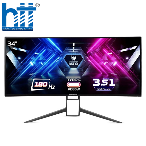 HTT-Màn hình Acer Predator X34GS UM.CX0SV.S01 34 inch Ultrawide QHD IPS 144Hz Cong