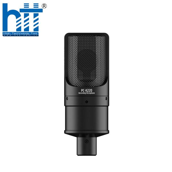 Takstar PC-K220 micro condenser cho thu âm, livestream rõ ràng.