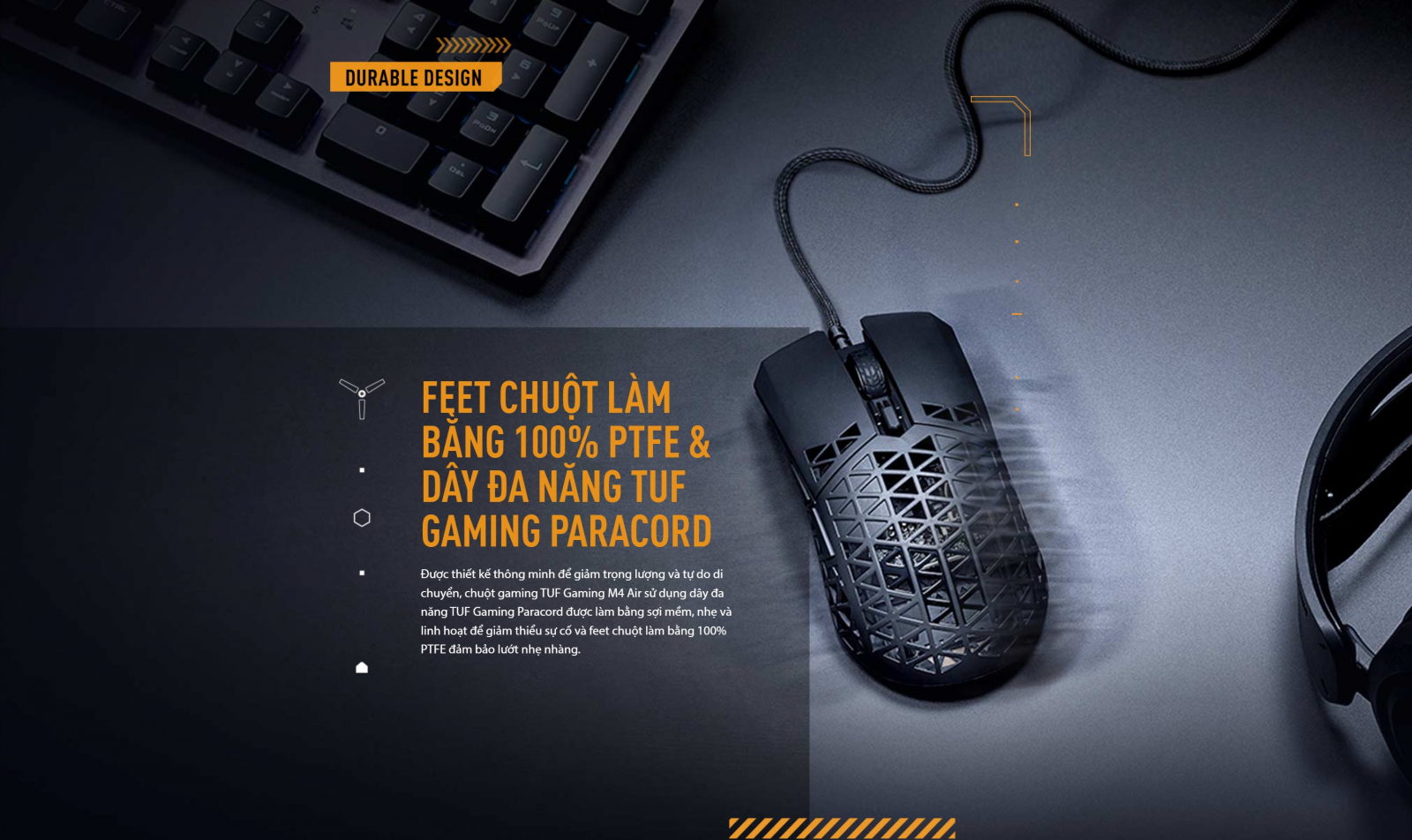 Chuột Asus TUF Gaming M4 Air