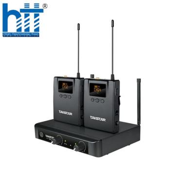 Bộ micro không dây cài đầu, cài áo kênh kép Takstar X3PP