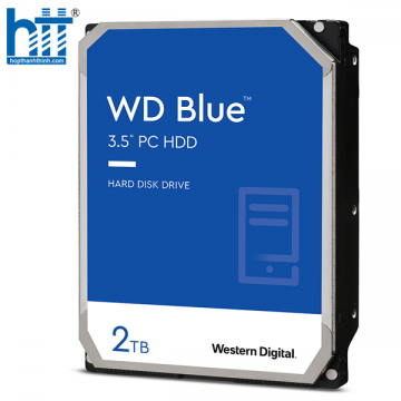 Ổ CỨNG HDD WD 2TB BLUE 3.5 INCH, 7200RPM, SATA, 256MB CACHE (WD20EZBX)
