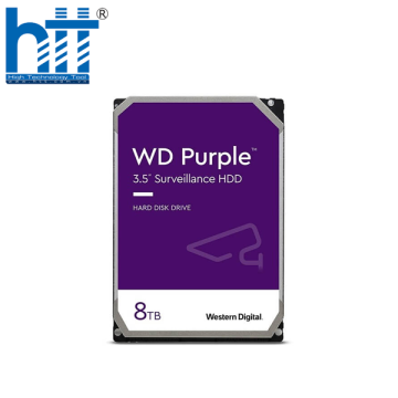 Ổ CỨNG HDD WD PURPLE 8TB 3.5 INCH, 5640RPM, SATA, 256MB CACHE (WD84PURU)