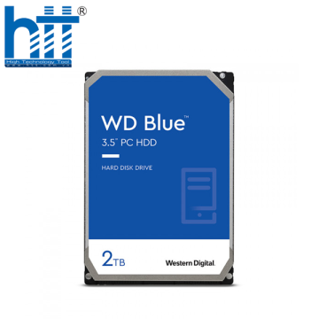 Ổ CỨNG HDD WD 2TB BLUE 3.5 INCH, 7200RPM, SATA, 256MB CACHE (WD20EZBX)