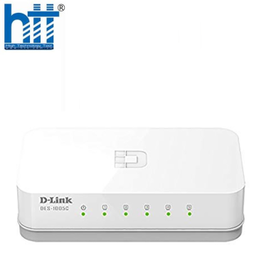 Switch chia mạng 5 cổng D-Link DES-1005C 10/100Mbps