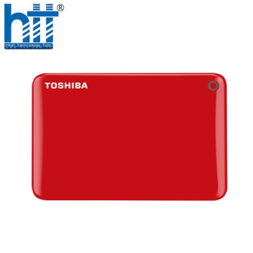 Ổ cứng di động Toshiba Canvio Connect Portable V9 2TB - Đỏ