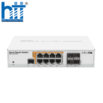 Bộ chuyển mạch Switch POE Mikrotik CRS112-8P-4S-IN