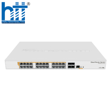 Bộ chuyển mạch Switch POE Mikrotik CRS328-24P-4S+RM