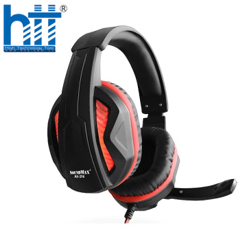 Tai nghe Over-ear SoundMAX AH 314 (Đen,Đỏ)