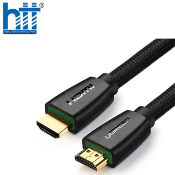 Cáp tín hiệu HDMI chuẩn 2.0 hỗ trợ phân giải 4K Ugreen 40415 12M màu Đen 
