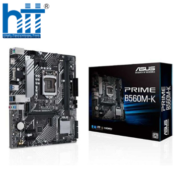 Mainboard ASUS PRIME B560M-K (Intel B560, Socket 1200, m-ATX, 2 khe Ram DDR4)