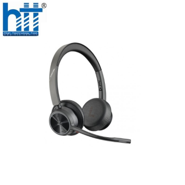 Tai nghe  Poly Voyager 4320 Microsoft Teams Certified Headset +BT700 dongle +Charging Stand