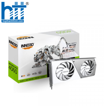 VGA INNO3D GEFORCE RTX 4060 TWIN X2 OC WHITE