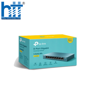 Switch TP-Link LS108G (Gigabit (1000Mbps)/ 8 Cổng/ Vỏ Thép)