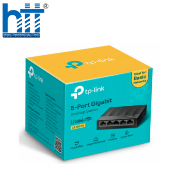 Switch TP-Link LS1005G (Gigabit (1000Mbps)/ 5 Cổng/ Vỏ Nhựa)