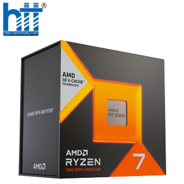 Bộ vi xử lý AMD Ryzen 7 7800X3D / 4.2GHz Boost 5.0GHz / 8 nhân 16 luồng / 104MB / AM5