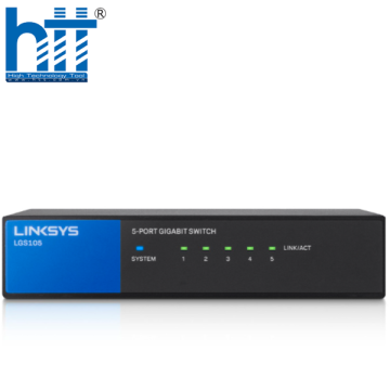 Switch mạng Linksys LGS105-AP 5 cổng Gigabit