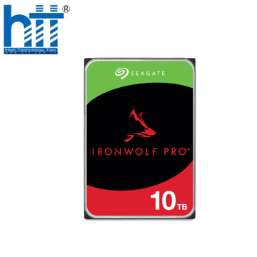 Ổ cứng Seagate IronWolf Pro 10TB ST10000NT001 (3.5Inch/ 7200rpm/ 256MB/ SATA3/ Ổ NAS)