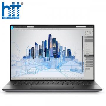 Laptop Dell Mobile Precision 5560 (Core i9-11950H | 16GB | 512GB | RTX A2000 4GB | 15.6 inch FHD | Ubuntu Linux | Xám)