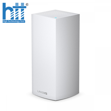 Bộ phát wifi 6 Linksys Velop MX5300-AH 1-Pack Tri-Band (Chuẩn AX/ AX5300Mbps/ Ăng-ten ngầm/ Wifi Mesh/ 45User)