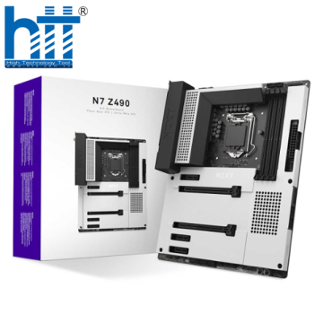 Mainboard NZXT N7 Z490 WHITE MATTE (Intel Z490, LGA 1200, ATX, 4 Khe Cắm Ram DDR4)