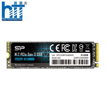 Ổ cứng Silicon Power M.2 2280 PCIe SSD A60 512GB
