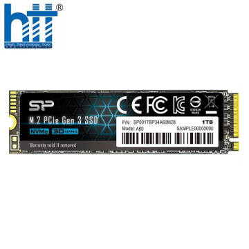 Ổ cứng Silicon Power M.2 2280 PCIe SSD A60 1TB