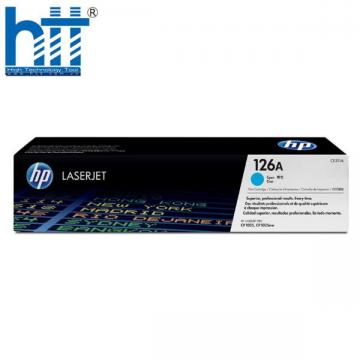 HP 126A Cyan LaserJet Toner Cartridge (CE311A)