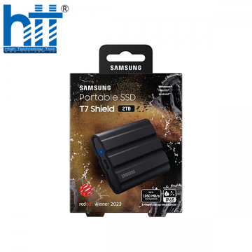 Ổ cứng gắn ngoài Samsung SSD T7 Shield 2TB Black (MU-PE2T0S/WW)