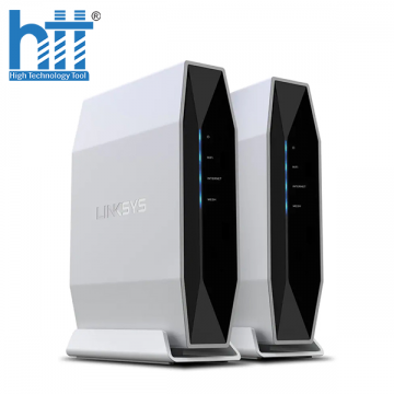 Bộ phát wifi 6 Linksys E9452-AH 2-Pack MAX-STREAM (Chuẩn AX/ AX5400Mbps/ Ăng-ten ngầm/ Wifi Mesh/ 55 User)
