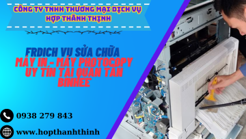 Dịch vụ sửa chữa máy In -  máy Photocopy uy tín tại quận Tân Bình