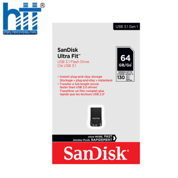 USB 3.1 SanDisk Ultra Fit CZ430 64GB SDCZ430-064G-G46