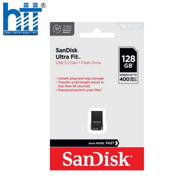 USB 3.1 SanDisk Ultra Fit CZ430 128GB SDCZ430-128G-G46