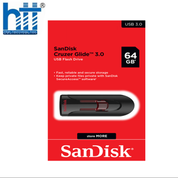 USB 3.0 SanDisk Cruzer Glide CZ600 64GB SDCZ600-064G-G35